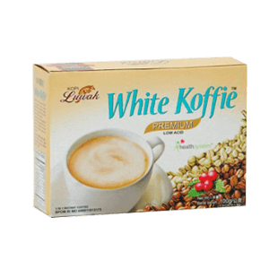 LUWAK WHITE KOFFIE PREMIUM  BOX 5X20g