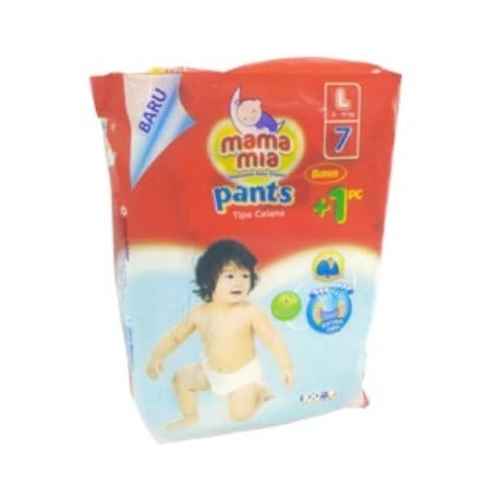 Mama Mia Baby Diapers Pants 7'S BAG LARGE
