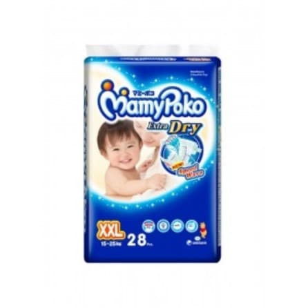 Mamy Poko Diapers Royal Soft Perekat 28'S XXL