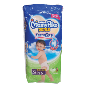 MAMY POKO PANTS EXTRA DRY 26'S  BAG EXTRALARGE