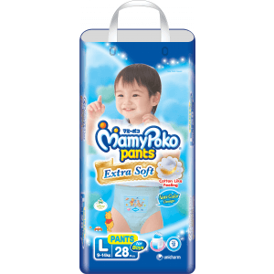 MAMY POKO PANTS ROYAL SOFT BOYS 28'S  BAG LARGE