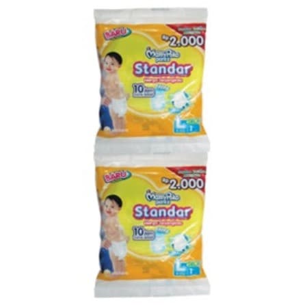 Mamy Poko Pants Standar 1'S(NEW) PCK LARGE (ISI 10)