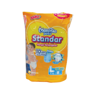 MAMY POKO PANTS STANDAR 8'S  PCK LARGE