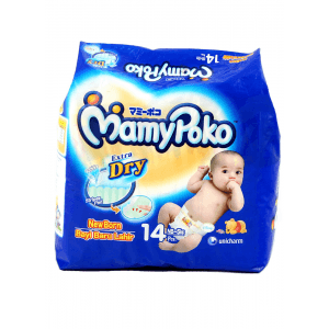 MAMY POKO ROYAL SOFT 14'S  PCK NEW BORN
