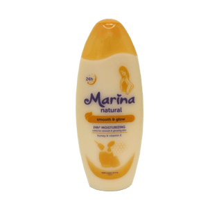 MARINA BODY LOTION NAT. SMOOTH & GLOW  BTL 200/195mL