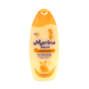 MARINA BODY LOTION NAT. SMOOTH&GLOW  BTL 100/95mL