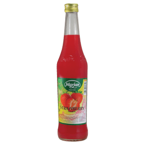 MARJAN SYRUP SQUASH STRAWBERRY BTL 500/450mL