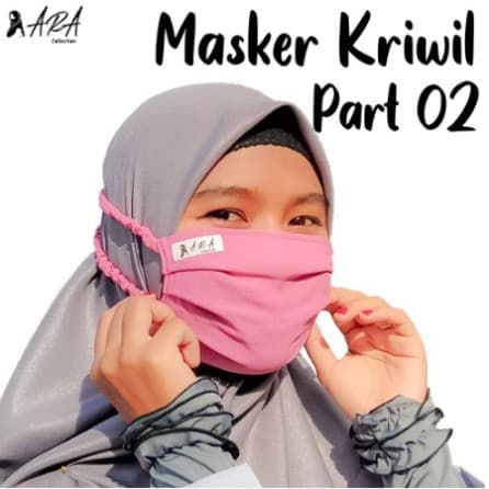 Masker ARA - Masker Hijab 2 Lapis Part 2