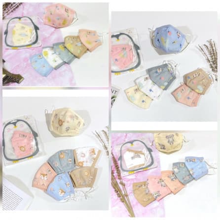 Masker Batita Kain 3ply 