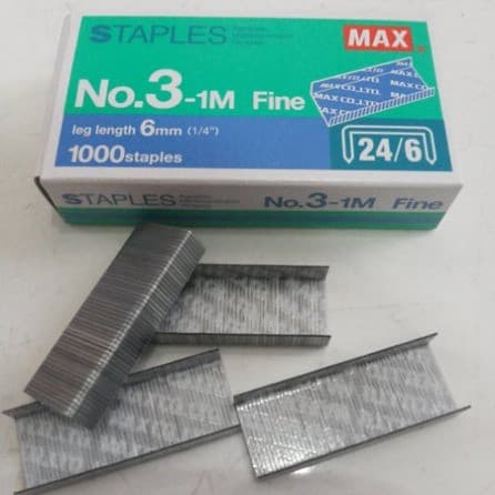 MAX Isi Stapler 3-1 M (1000) PCK