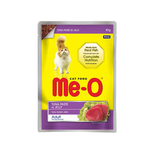 ME-O CAT FOOD TUNA IN JELLY PCH 80g