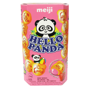 MEIJI BISCUIT HELLO PANDA STRAWBERRY BOX 45/42g