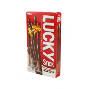MEIJI BISCUIT LUCKY STICK CHOCOLATE BOX 45g