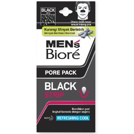Men's Biore Pore Black Strip Isi 4 Sheet