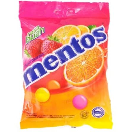 MENTOS FRUIT 135G