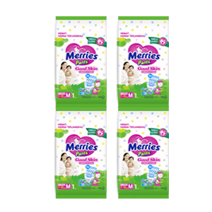 MERRIES PANTS GOOD SKIN 1'S (NEW)  PCK MEDIUM