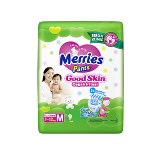 MERRIES PANTS GOOD SKIN 9'S  PCK MEDIUM