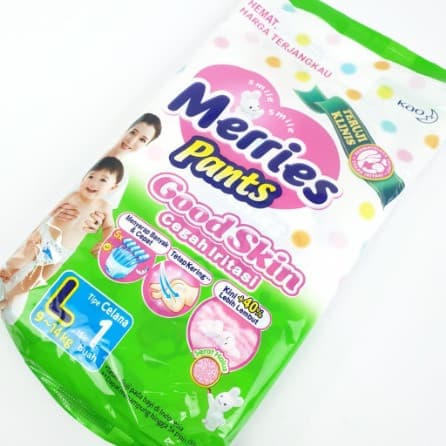 MERRIES PANTS G/S 1-L