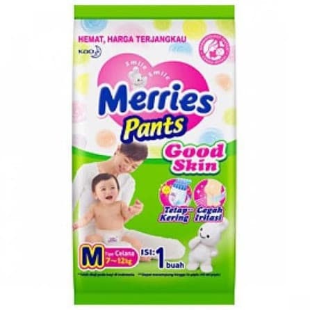 MERRIES PANTS G/S 1-M