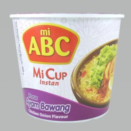 Mie Cup Abc Ayam Bawang 60 g