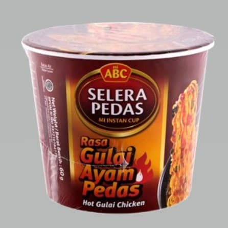 Mie Cup Abc Selera Pedas Gulai Ayam Pedas 60 g