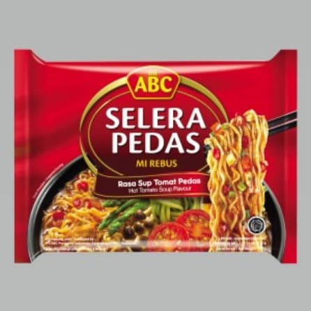 Mie Instant Abc Sop Tomat Pedas Pck 70 g
