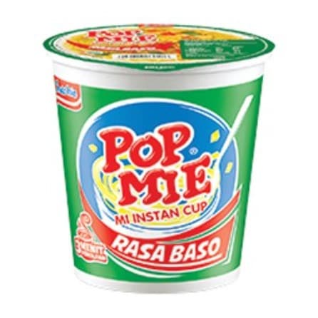 Mie Instant Cup Pop Mie Baso 75 g
