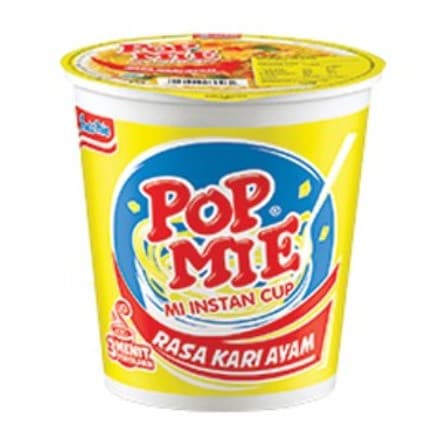 Mie Instant Cup Pop Mie kari Ayam 75 g