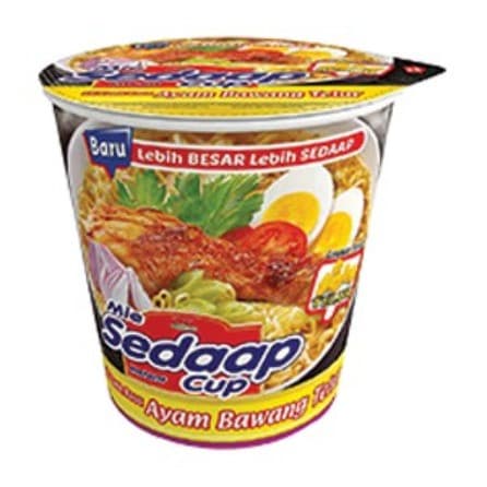 Mie Instant Cup Sedaap Ayam Bawang Telur 77 g