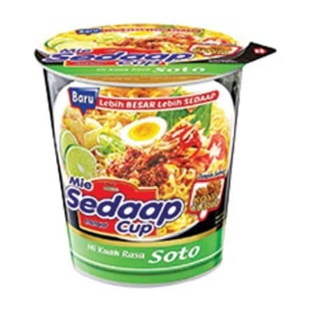 Mie Instant Cup Sedaap Soto 77/81 g
