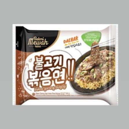Mie Instant Goreng Bakmi Mewah Bulgogi Pck 144 g