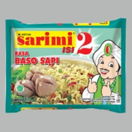 Mie Instant Sarimi ( Isi 2 ) Baso Sapi Pck 115 g