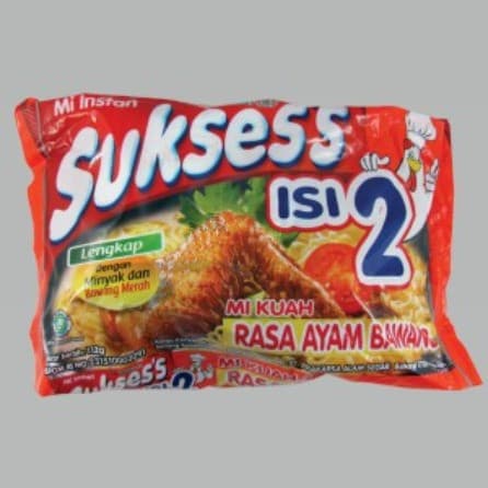 Mie Instant Sukses's Kuah Isi 2 Ayam Bawang 112 g