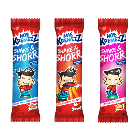 MIE KREMEZ SHORR AYAM PANGGANG 12g