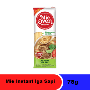 MIE OVEN MIE INSTANT IGA SAPI PCK 78g
