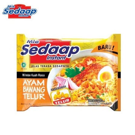 MIE SEDAAP AYAM BAWANG TELUR 73G