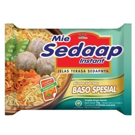 MIE SEDAP BASO SPESIAL 77G