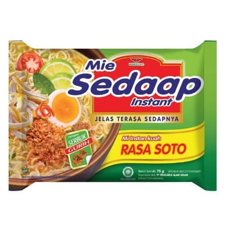 MIE SEDAP SOTO 75G