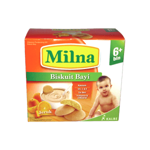 MILNA BISCUIT BAYI 6+ JERUK BOX 130g