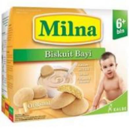 Milna Biscuit Bayi 6+ Original BOX 130g