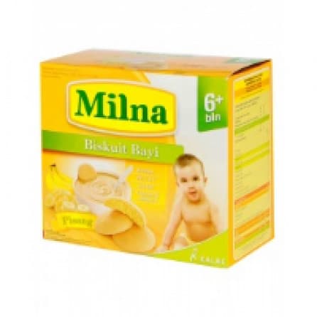 Milna Biscuit Bayi 6+ PISANG BOX 130g