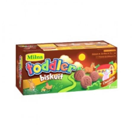Milna Biskuit Balita Toddler Coklat BOX 110g