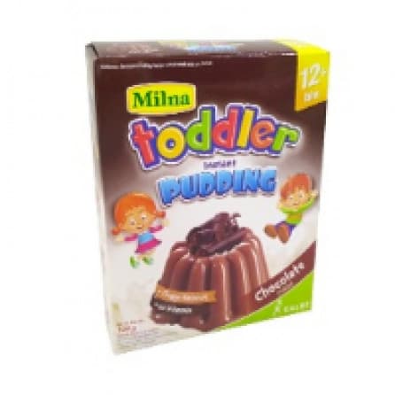 Milna Instant Pudding Toodler COKLAT BOX 100g