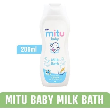 MITU BABY MILK BATH BOTOL 200ML