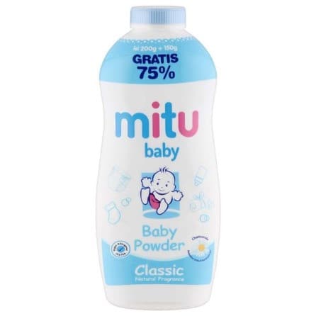 MITU BABY POWDER CLASSIC 100g+75g