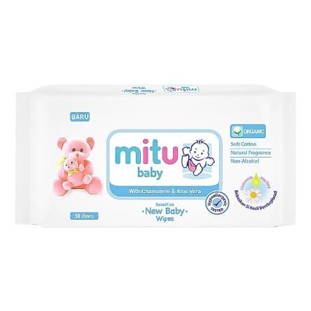MITU BABY WIPES SESNSITIFE 50S