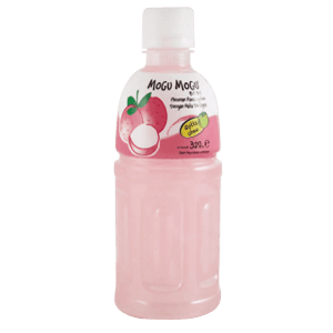 MOGU-MOGU MINUMAN NATA DE COCO LYCHEE BTL 320mL