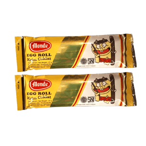 MONDE BISCUIT EGG ROLL STICK CHOCOLATE PCK 30g