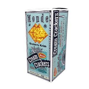 MONDE CRACKERS CREAM  BOX 180g
