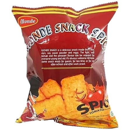 MONDE SNACK SPICY  TOMATO 50G